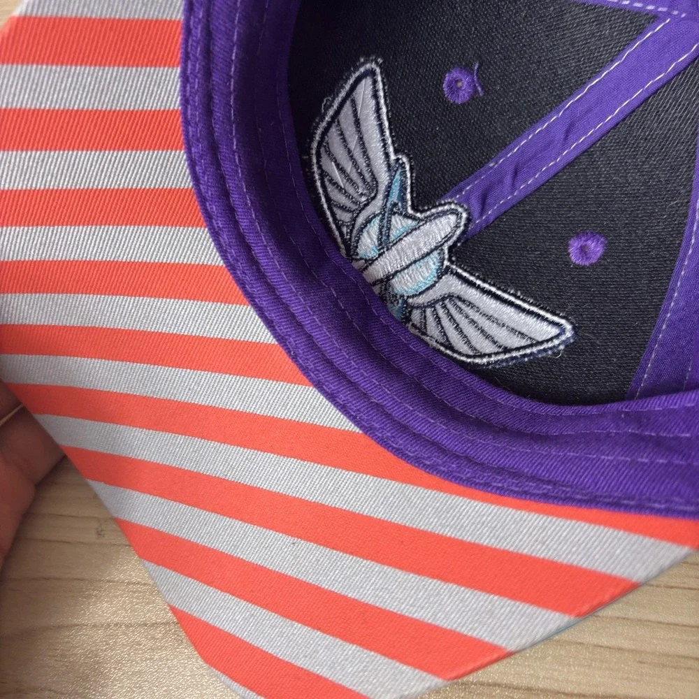 Disney On Ice Hat Cap Strap Back Youth Purple Blue Buzz Lightyear Space Ranger